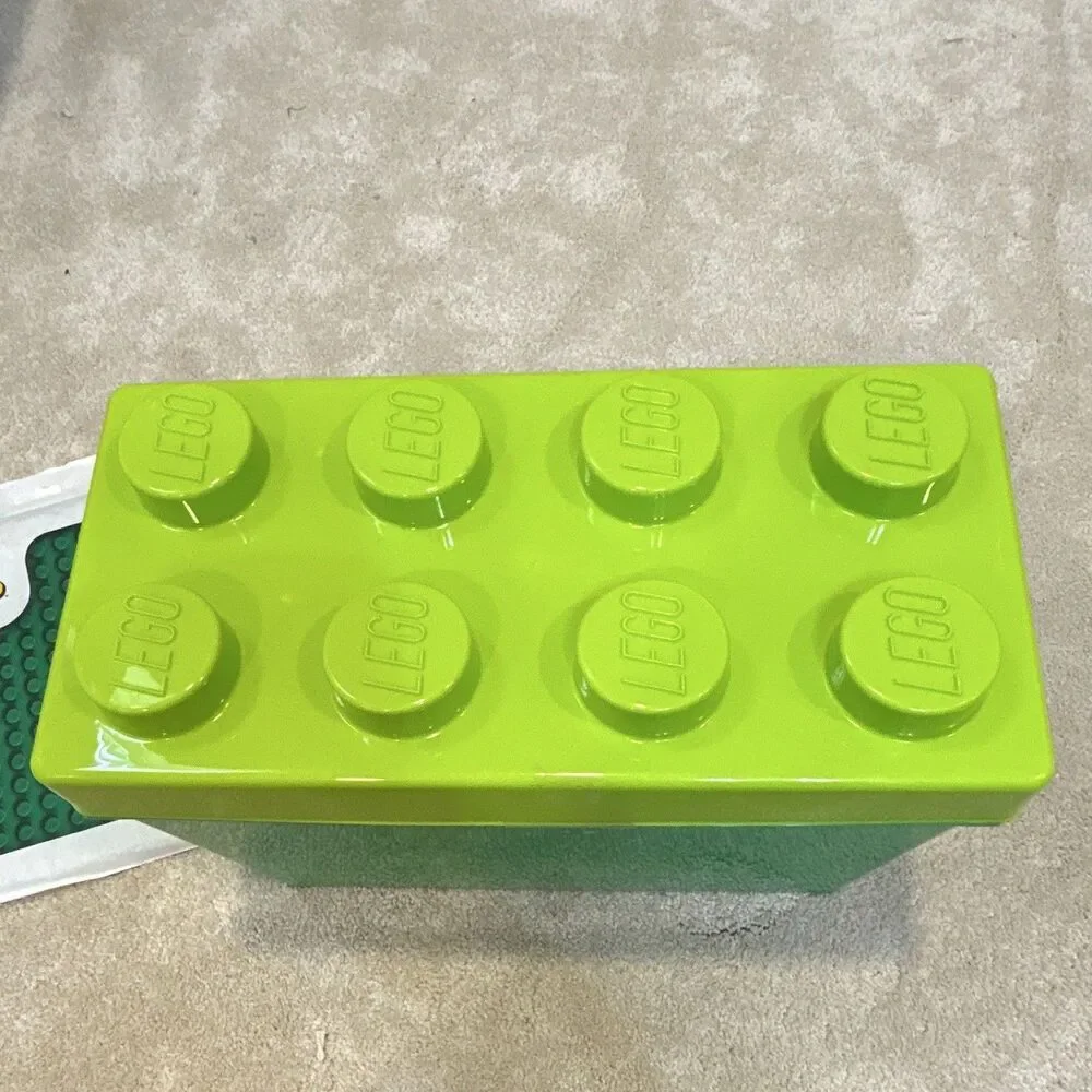 LEGO DUPLO classic storage box unused w/ blocks and building plate